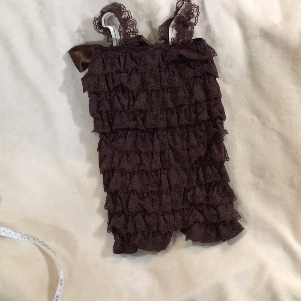 Brown petti romper - Picture 6 of 9